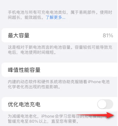 白鹭湖管理区苹果15维修分享iPhone15充电到80%就充不进电了怎么办 